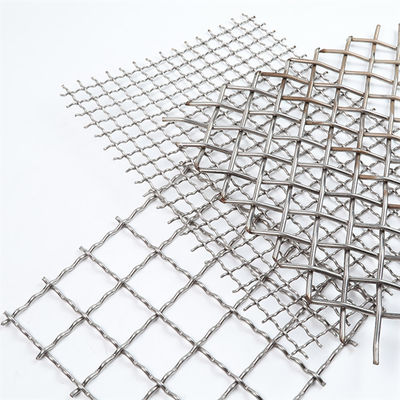Alkali Resistance Intercrimp Draad Mesh Voor Olie Mesh 0,5m-2m Breedte