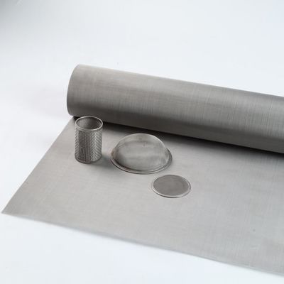 304 316 316L Roestvrij staal Geweven draad mesh 10-500 Mesh Plain Twill Dutch Weave Metal Filter Screen voor industriële filtratie