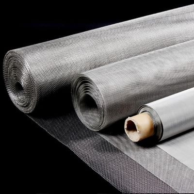 316 316l Roestvrij staal Woven Wire Mesh Screen 0,154mm Hole Untreatment