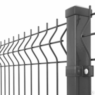 Galvanized + Powder Coated 3D Curved Fence with 1.8m-2.5m Height for Eco-Friendly Outdoor Security
