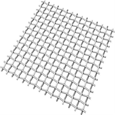Acid Resistance Intercrimp Woven Wire Lock Crimp Wire Mesh Voor de bouw