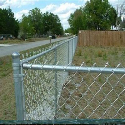 Zware 6ft x 50ft gegalvaniseerd staal keten schakel hek Stof 9 Gauge