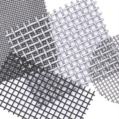 Hoogwaardig 304 316 roestvrij staal draadnet Filter Net Screen Stof Metalen gaas Vierkante draadnet Geweven gaas