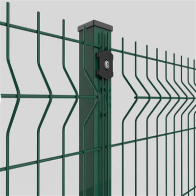 Warm te koop 3d hek gelast draadnet panel buigend hek gebogen buitentuin hek
