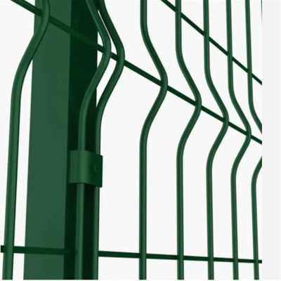 tuin ijzer staal metaal hek paneel buiten poeder gecoat 3D draad hek paneel hek