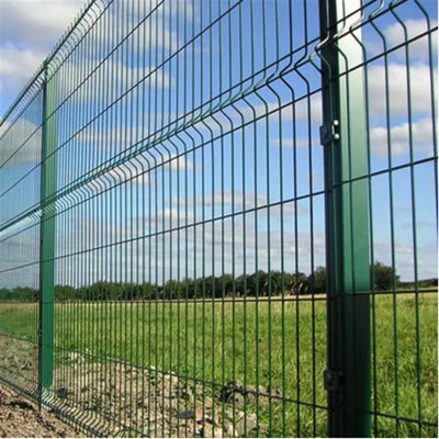 Gegalvaniseerde PVC-gecoate Euro draadmaas hek 3 mm - 6 mm Corrosiebestendigheid