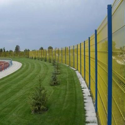 Premium PVC gecoate antiroest 1.5m × 2.5m 3D gebogen hek voor park speeltuin