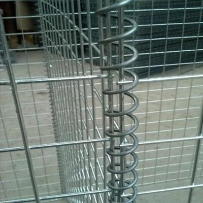 In voorraad Galfan gecoat Gabion Muur Constructie Basket Gelast Mesh Stone Cage voor Gabion Mesh voor Gabion Muur Constructie