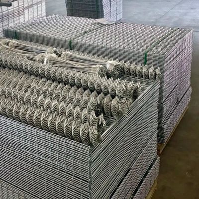 Op maat gesneden gebogen geperst vierkant 4 mm gegalvaniseerd gelast gabion draad doos kooien