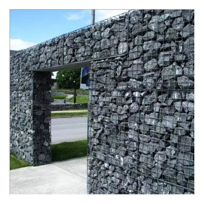 Gabion Basket 2x1x1M 2x1x0.5M Doos Zware Gabion Stone Basket gegalvaniseerde gelaste Gabion Wanden