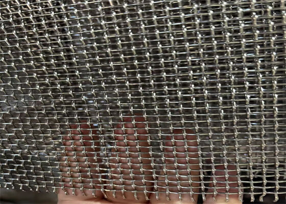 10x10 opening 304 316L roestvrij staal gekrimpd gaas met corrosiebestendigheid voor BBQ grill ondersteuning en custom verwerking