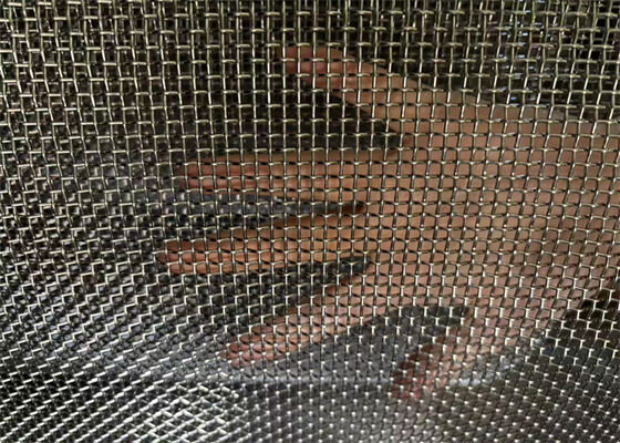Hoogwaardig roestvrij staal geplooid gaas met vierkante opening voor zeven en filtratie