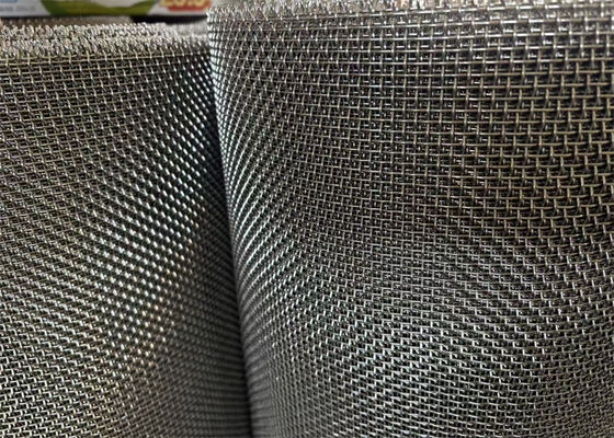 304 roestvrij staal gekrimpd gaas metalen hardware stof plain geweven 65 Mn steengroeve trillend zeefscherm