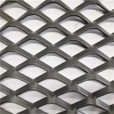 Groothandelsprijs Aluminium uitgebreide maas Diamanten gat uitgebreide metaal mesh platen