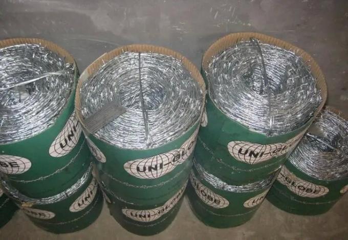 10 kg roestvrij staal Concertina draadmaas Veiligheidsmaas prikkeldraad hek 12