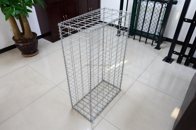 Anti-roest warm gedompeld gegalvaniseerd Gi Gabion Box 3x1x1m slijtvastheid 4