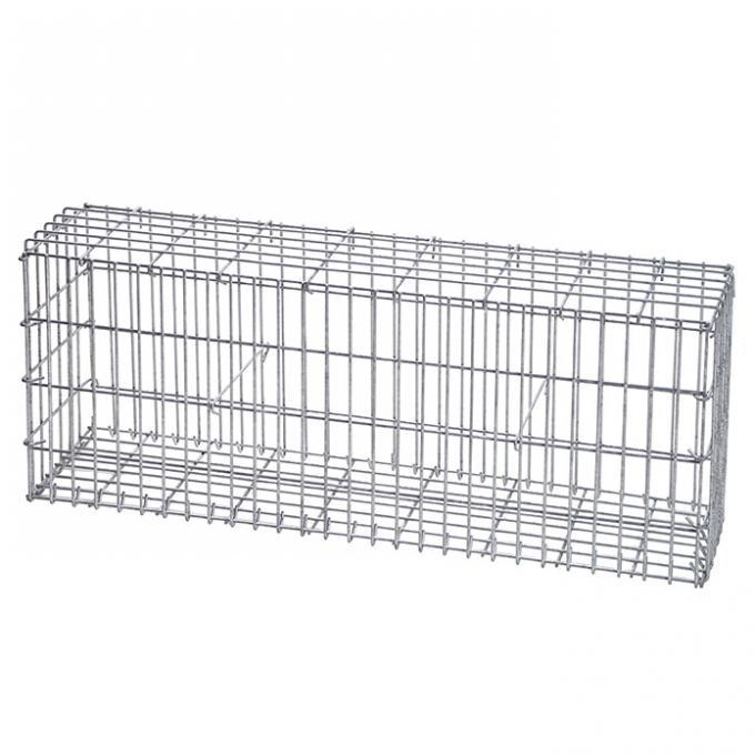 1x1x2 PVC Gabion Basket Gabion Box met zinkcoating Gabion Mesh 0