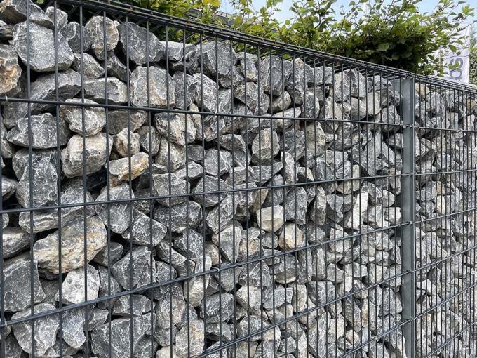 Anti-roest warm gedompeld gegalvaniseerd Gi Gabion Box 3x1x1m slijtvastheid 10
