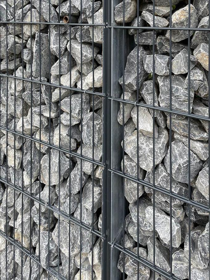 Anti-roest warm gedompeld gegalvaniseerd Gi Gabion Box 3x1x1m slijtvastheid 11