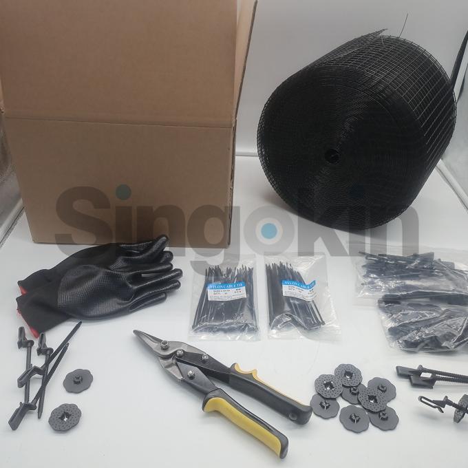 Zwart PVC bedekt gegalvaniseerd stalen zonnepaneel 5