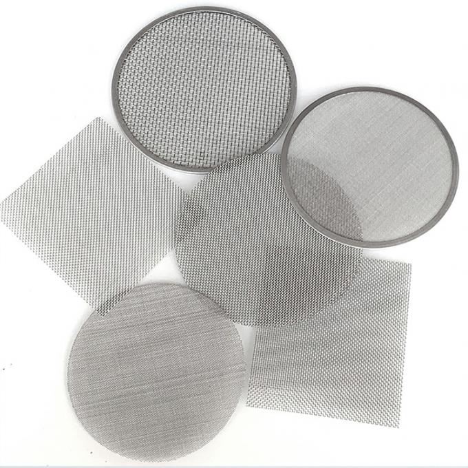 Speciale materialen Molybdeen/wolfraam/zilver/aluminium/platina Platgeweven roestvrijstalen gaasleverancier 5